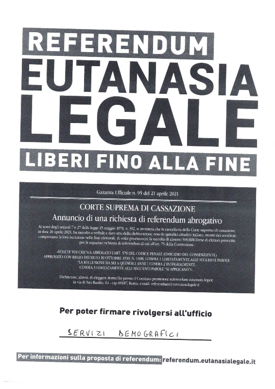 Referendum Eutanasia