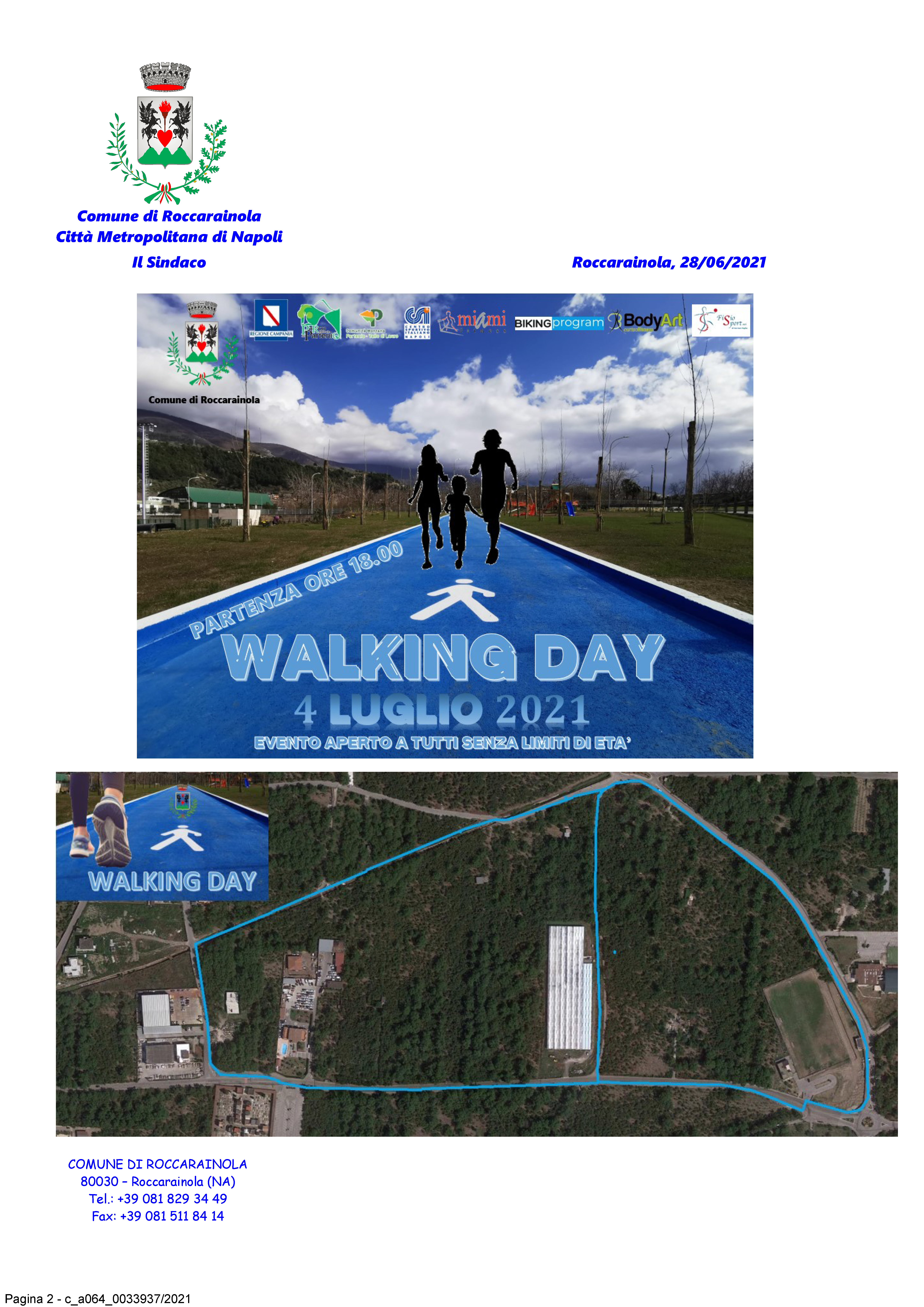 Walking Day Comune di Roccarainola Pagina 2
