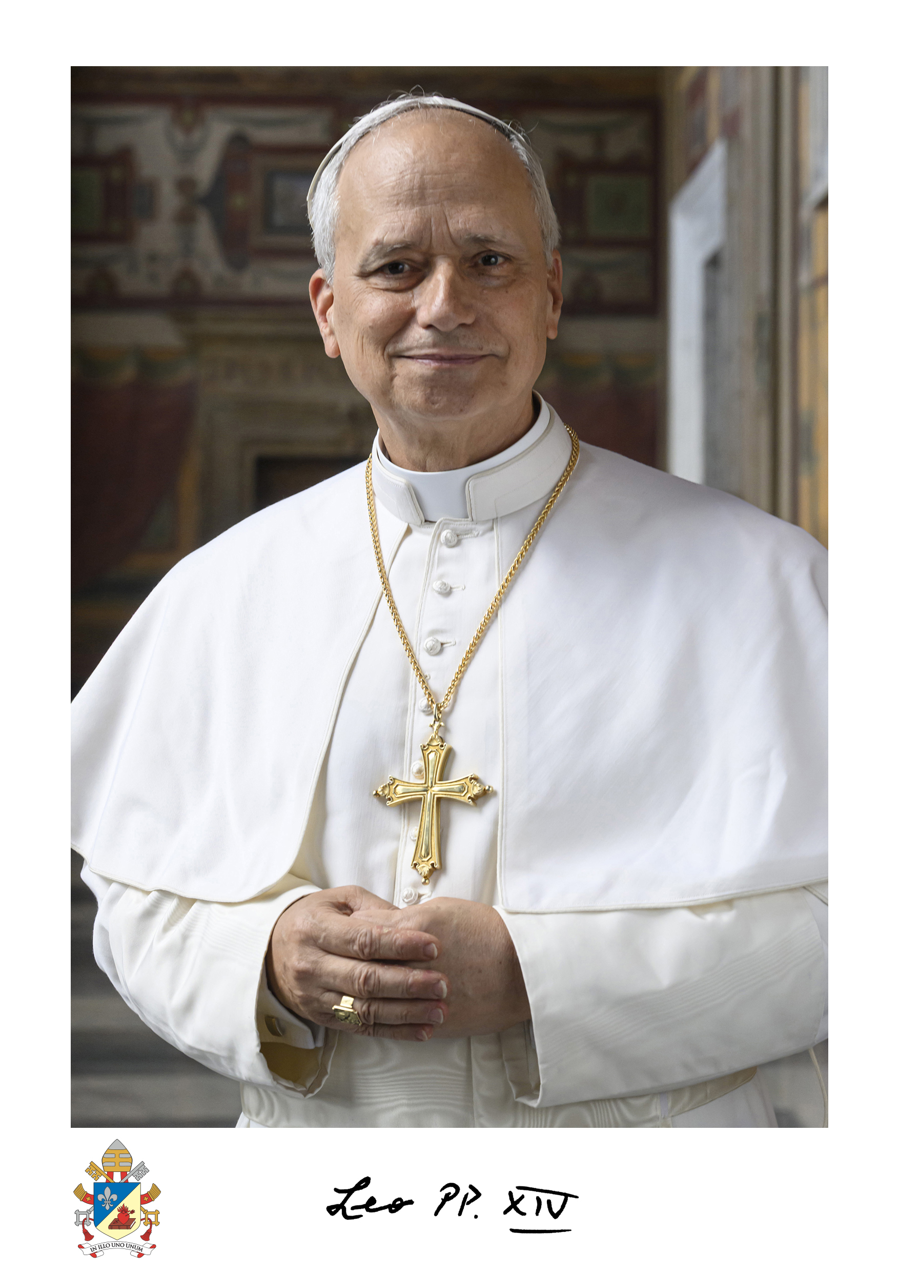 Foto Ufficiale Papa Leone XIV Copyright VATICAN MEDIA
