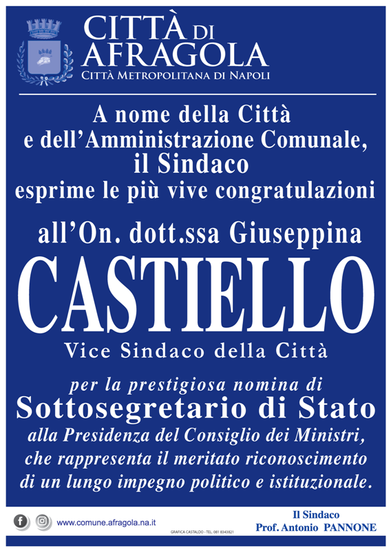 Castiello congratulazioni 1