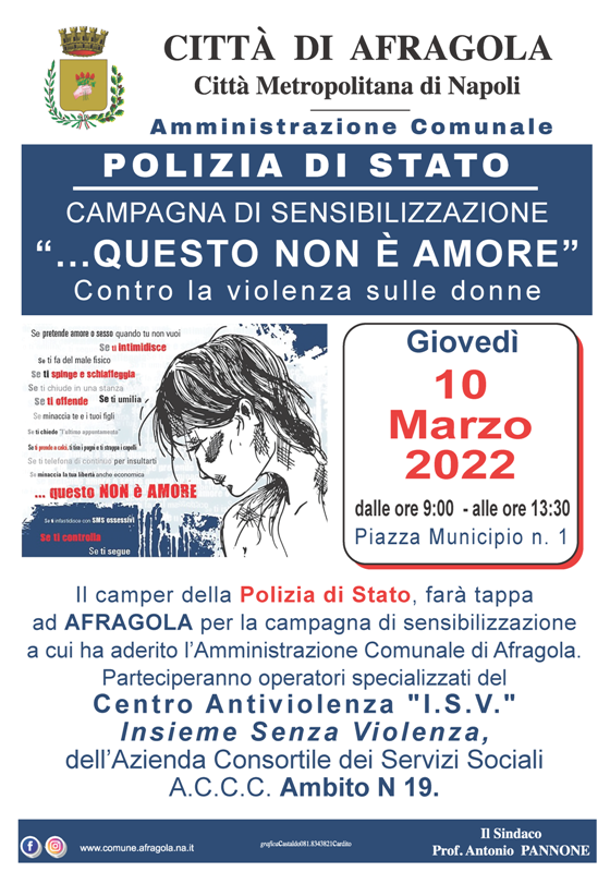 Campagna di sensibilizzaione Questo non e amore