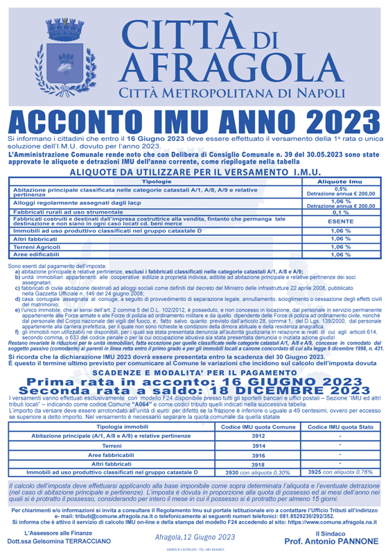 IMU 2023 giugno