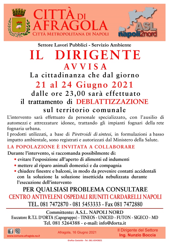 il dirigente avvisa comune 01