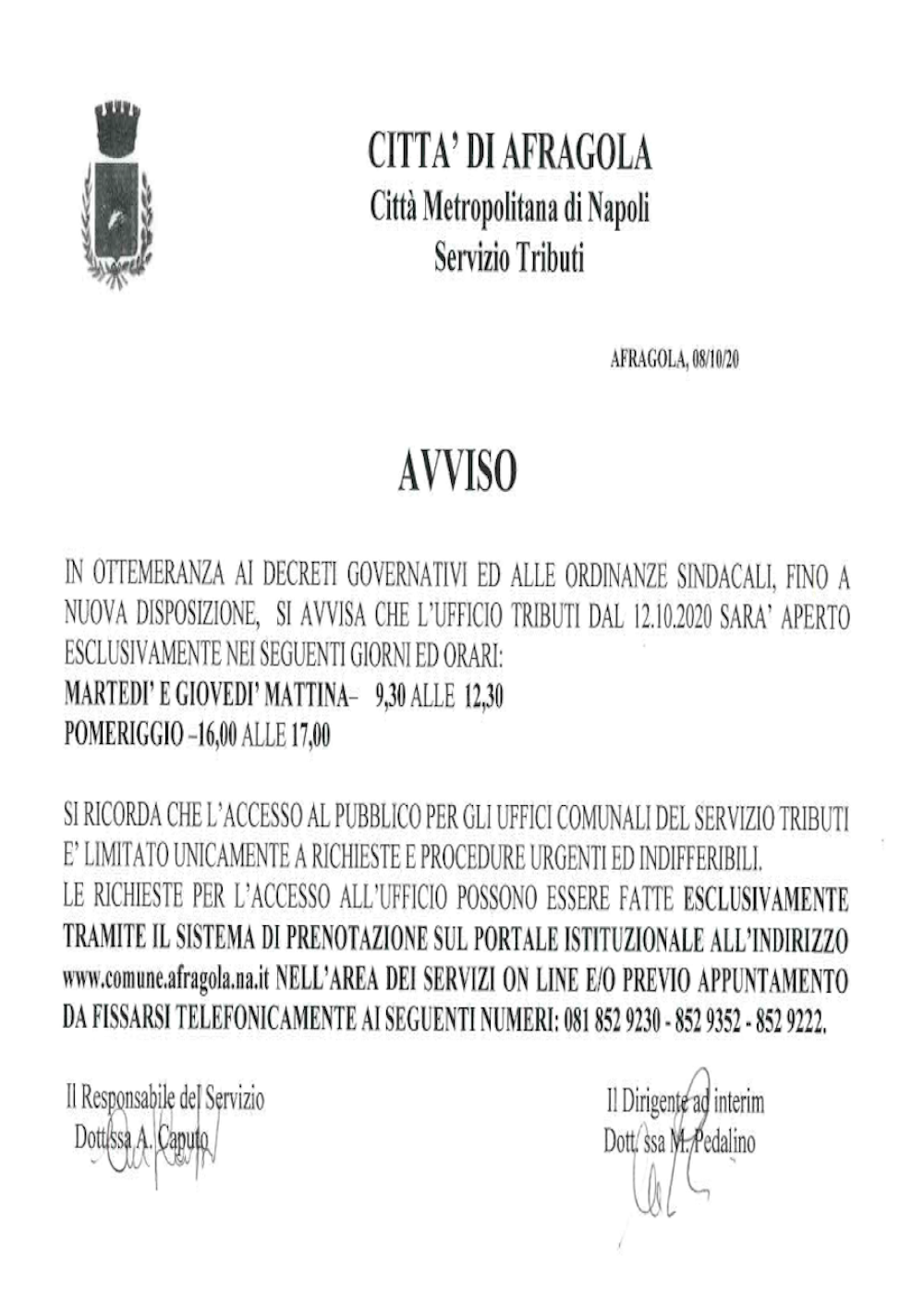 avviso tributi pdf