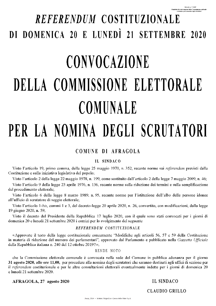 COMM ELETTORALE