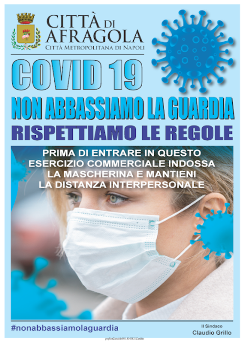 Locandina Non abbassiamo la guardia