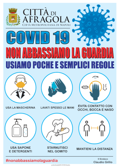 Manifesto Non abbassiamo la guardia